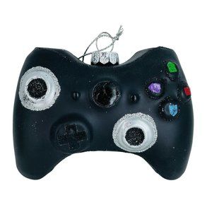 Game Controller Christmas Ornament Blown Glass NWT Sega Genesis